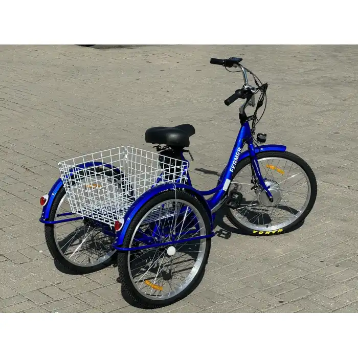 Трехколесный электровелосипед SmartBalance Fermer Синий9070